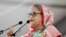 বাংলাদেশের প্রধানমন্ত্রী ও আওয়ামী লীগের সভাপতি শেখ হাসিনা