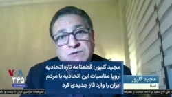 
مجید گلپور: قطعنامه تازه اتحادیه اروپا مناسبات این اتحادیه با مردم ایران را وارد فاز جدیدی کرد  
