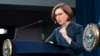 FILE - Deputy Assistant Secretary of Defense for Russia, Ukraine and Eurasia Laura Cooper, speaks during a media briefing at the Pentagon, Tuesday, Oct. 4, 2022, in Washington. 