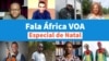 Colagem com convidados do Fala África Especial de Natal