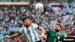 Argentina: Pierde debut mundialista