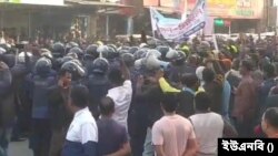 পঞ্চগড়ে পুলিশ ও বিএনপির নেতাকর্মীদের মধ্যে সংঘর্ষে ১ জন নিহত