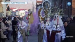 Vevçani Karnavalı’nda “Kötü Ruhları” Kovdular
