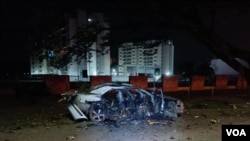 Responsabilizan a disidencias de las FARC de accionar un carro bomba que tenía como destino una patrulla de la Policía, en el suroccidente de Colombia. En la explosión no se reportaron víctimas fatales. (Foto: Cortesía de la alcaldía de Jamundí)