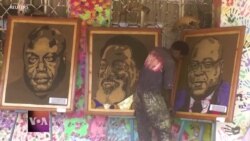 Plastic Portraits put Congo's Leaders in the Frame