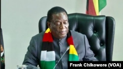 President Emmerson Mnangagwa