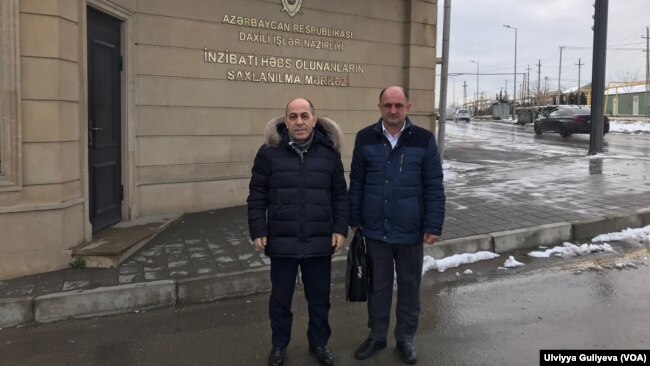 Həkim Adil Qeybulla və vəkil Nemət Kərimli.
