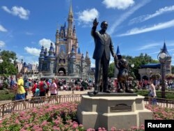 Тематический парк «Волшебное королевство» в Walt Disney World в Орландо, штат Флорида, 30 июля 2022 года