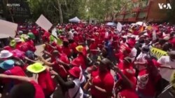  Public Servants Strike Over Pay in South Africa