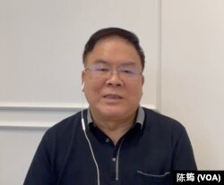 台湾国际战略研究学会理事长王昆义。（陈筠摄）