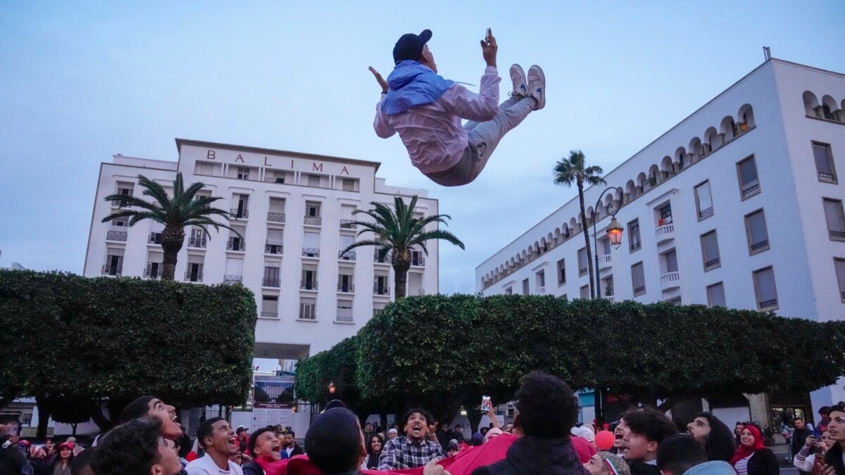 Ecstatic Moroccans Celebrate World Cup Victory Over Portugal - Vimarsana News