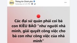 Thủ tướng thúc giục các đại sứ quán đối đãi với kiều bào ‘như người nhà’
