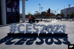 Preparativos en el Centro de Convenciones de Las Vegas para CES 2023 el 2 de enero de 2023.