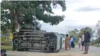 ကားမတော်တဆမှုကြောင့် ထိုင်းရောက်မြန်မာတချို့ ဒဏ်ရာရ
