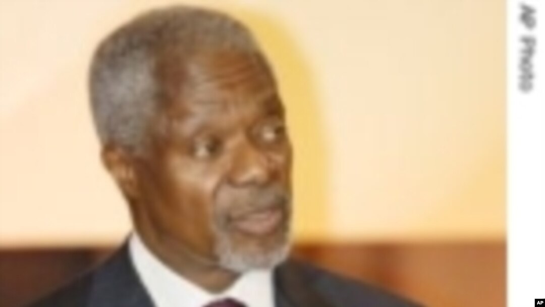 Kofi Annan to Meet Kenyan Leaders Monday