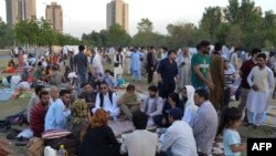 تصویر: اسلام آباد کې احتجاج کوونکي افغانان - د ۲۰۲۲ کال د مئې ۷مه