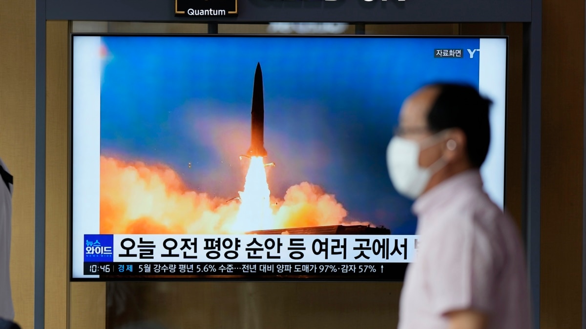 North Korea Launches Ballistic Missile Into Sea, Says South