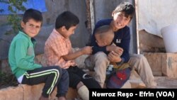 Zarokên Efrînî li Kampên Şehba