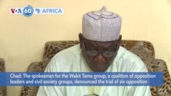 VOA60 Africa - Chad Opposition Leaders Get One-year Suspended Terms