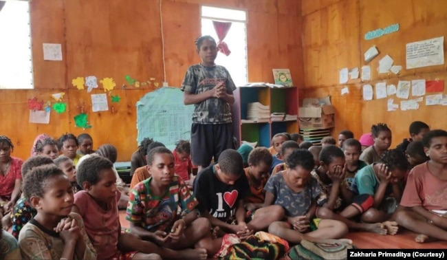 Rumah Belajar, fasilitas terbatas tidak mengurangi semangat belajar (Dok Zakharia Primaditya)
