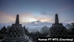 Dalam skema baru nantinya area stupa di atas ini hanya bisa diakses dengan pembelian tiket khusus. (Foto: Humas PT TWC)
