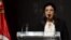 La ministre tunisienne des Finances, Sihem Boughdiri.