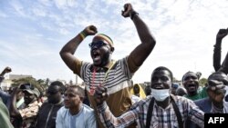 Manifestation à Dakar pour la libération d'un journaliste en grève de la faim