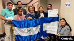 Parte de la sociedad civil de Nicaragua que participó en diversos foros previo a la actividad oficial de la Cumbre de las Américas. [Foto: Cortesía]