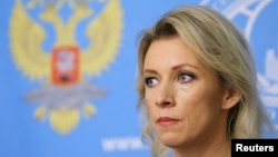 Rusya Dışişleri Bakanlığı Sözcüsü Maria Zakharova
