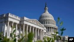 Sun shines on the U.S Capitol dome on Capitol Hill in Washington, June 9, 2022. 