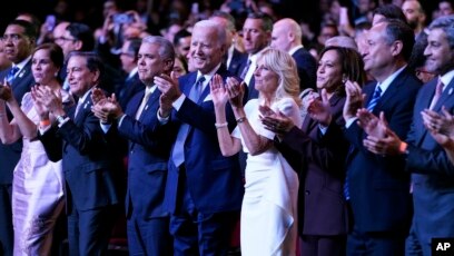 Una veintena de presidentes latinoamericanos y varios cancilleres asistieron a la IX Cumbre de las Américas en Los Ángeles, California, del 6 al 10 de junio de 2022.