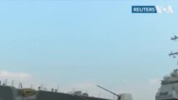 Военный корабль США прибыл в Польшу 