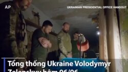 TT Ukraine ra tiền tuyến, úy lạo tinh thần binh sĩ