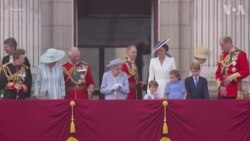 英国民众庆祝伊丽莎白二世登基70周年