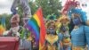 Desfile del orgullo Gay en Washington DC se realizó a pesar de la lluvia.