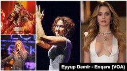 Kolaja wêne û çalakiyên hin stranbêjan li Tirkiyê