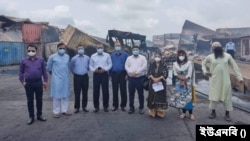 বিএম ডিপো পরিদর্শনে স্বাস্থ্য অধিদপ্তরের টিম