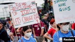 Manifestação contra violência armada em Washington DC, 11 de Junho