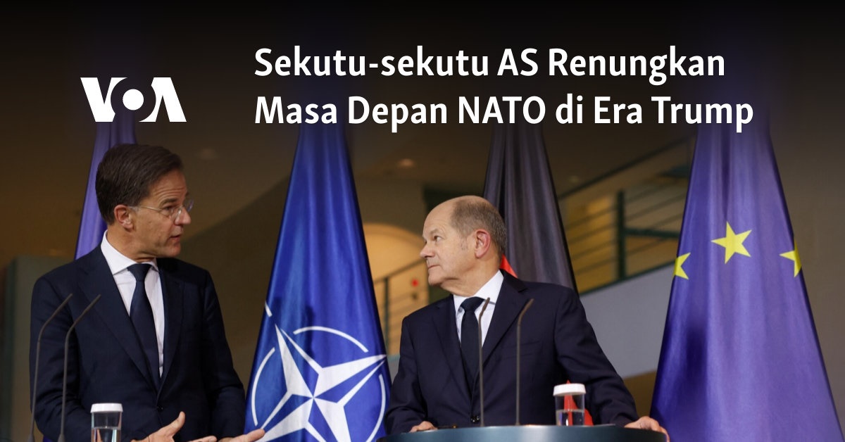 Sekutu-sekutu AS Renungkan Masa Depan NATO di Era Trump
