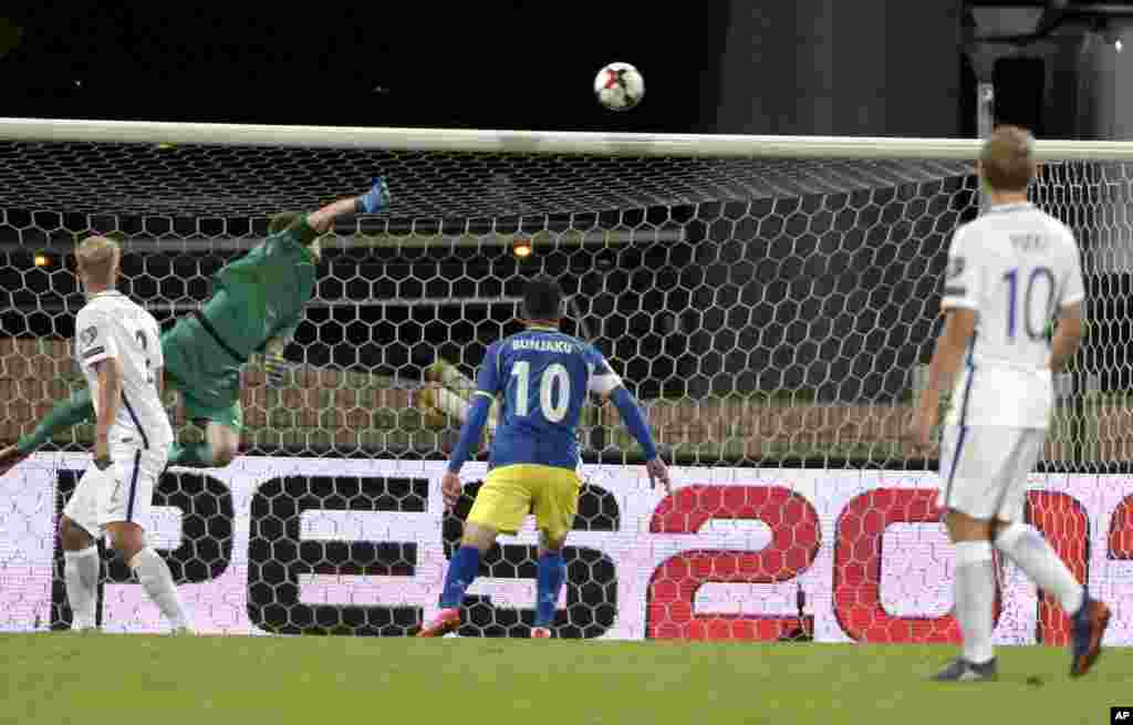 Soccer WCup 2018 Finland Kosovo