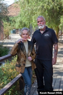 Tippi Hedren and Chris Gallucci