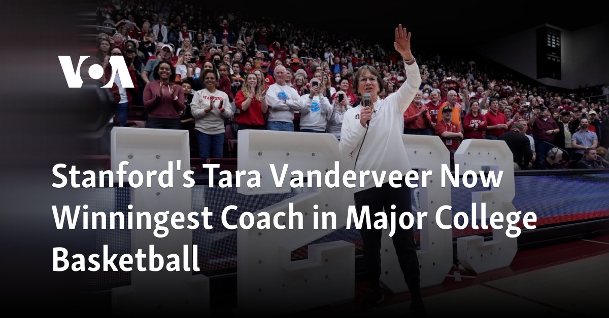 Stanford's Tara Vanderveer Now Winningest Coach In Major College Basketball