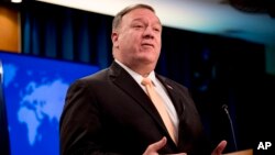 Menlu Amerika Mike Pompeo mengusulkan proposal pembentukan pemerintahan transisi di Venezuela, Selasa (31/3).