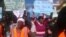 Members of Women of Zimbabwe Arise protesting in Bulawayo on Thursday. (Nompumelelo Sibanda)