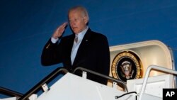 Prezida Joe Biden akigera muri Misiri 