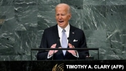သမ္မတ Joe Biden ကုလသမဂ္ဂ အထွေထွေညီလာခံ မိန့်ခွန်းပြောစဉ် ( 21 SEP 2022 WED )