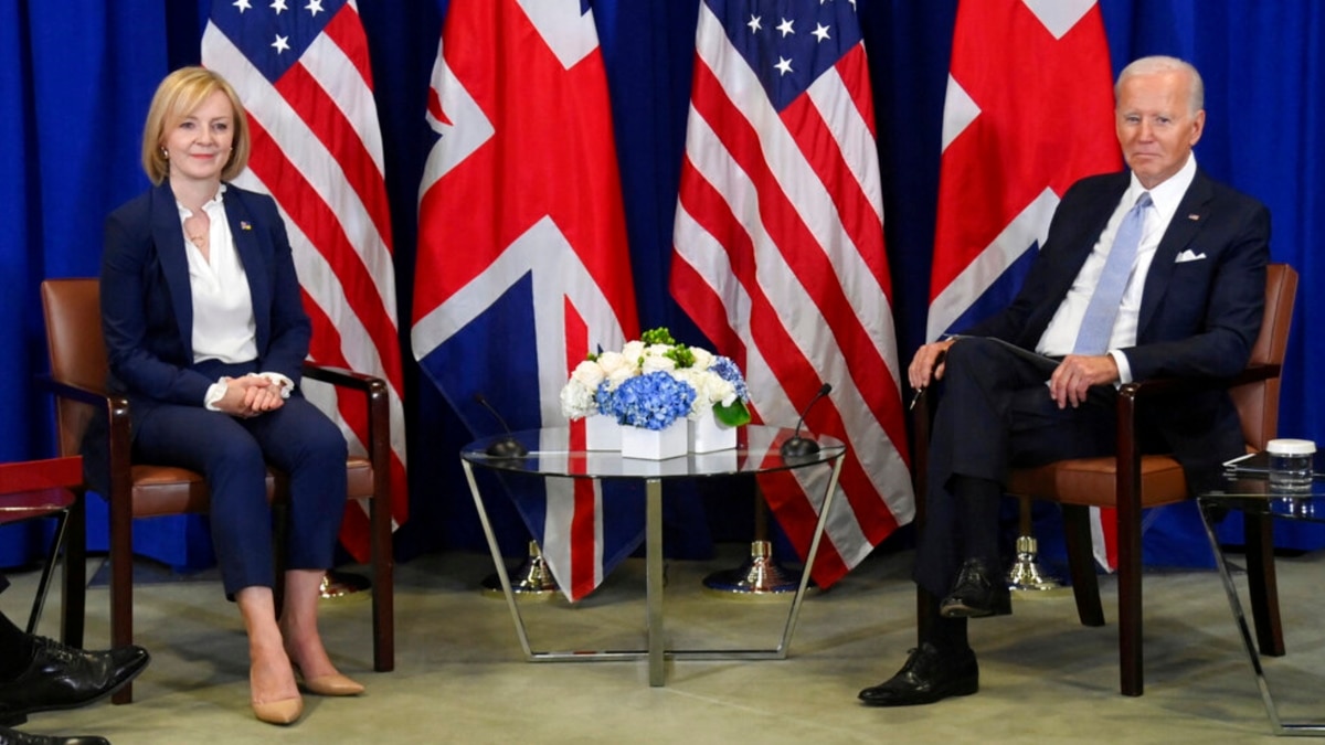 Biden Holds First Sit-Down With New British PM On UN Sidelines