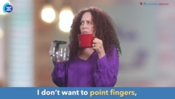 English in a Minute: Point Fingers