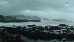 Թայֆունի վտանգ` Հարավային Կորեայի Ջեջու կղզում_1.mp4