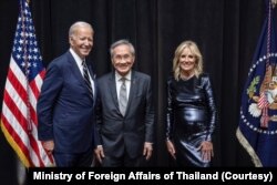 Thailand's Deputy Prime Minister and Minister of Foreign Affairs, Don Pramudwinai, joined a reception in honor of heads of delegations to the UNGA, hosted by the US President and Jill Biden, the First Lady.